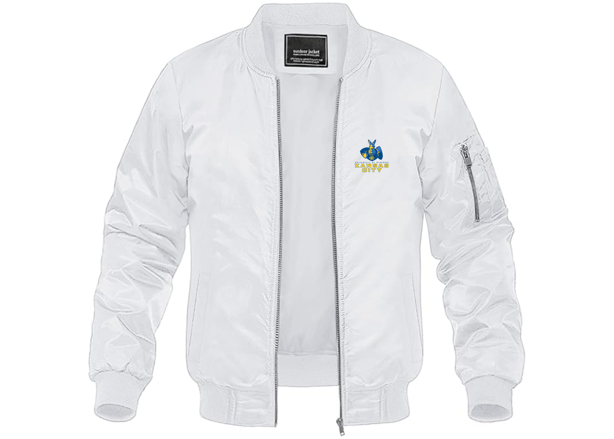 Men's UMKC Kangaroos Lightweight Bomber Windbreaker Jacket